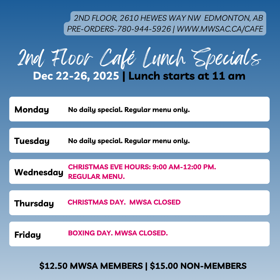 mwsa 2nd floor cafe lunch specials
